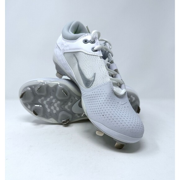 Nike Hyperdiamond 4 Elite Softball Cleats Wolf Grey Women's 5 CZ5917-004 - Picture 9 of 9